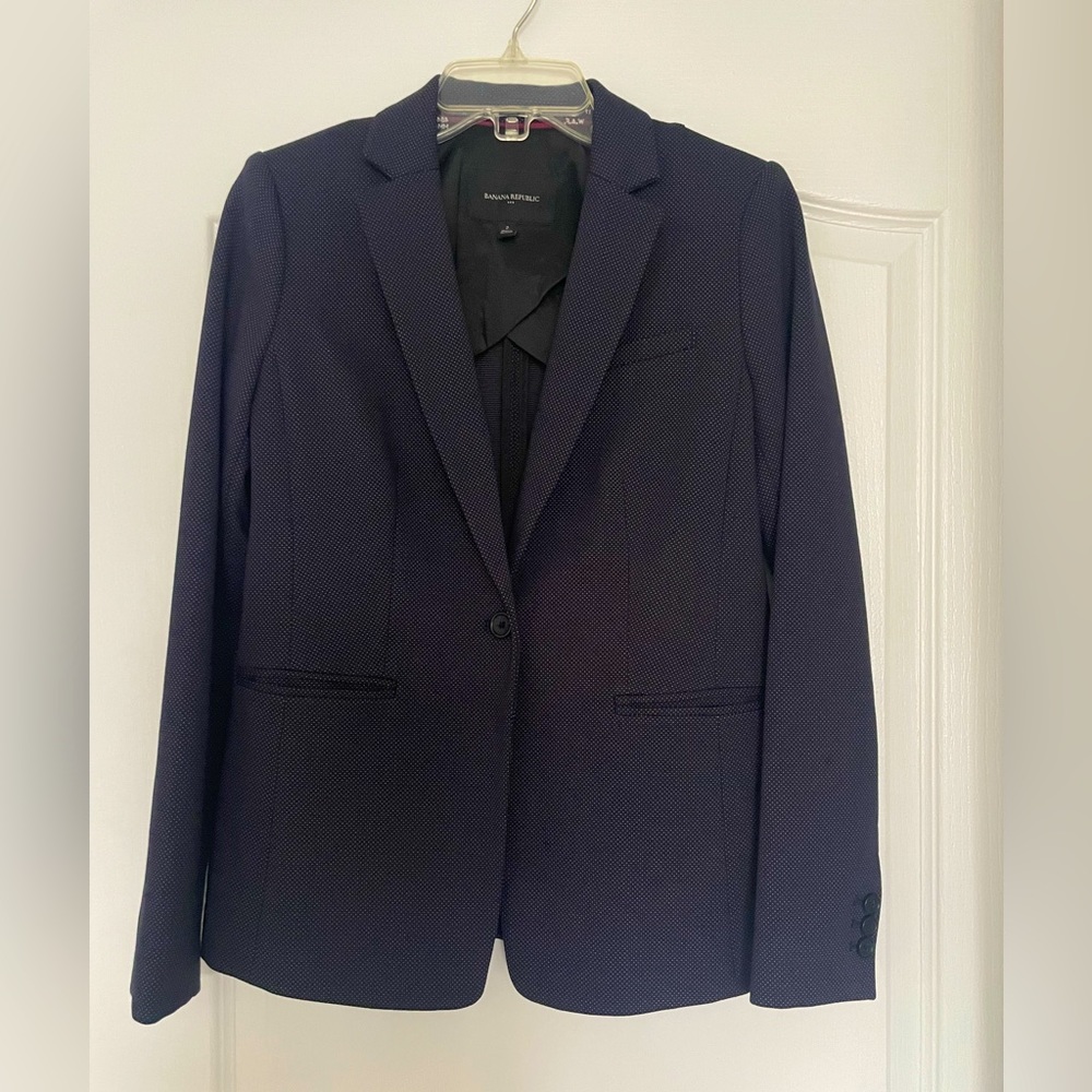 Banana Republic one button Blazer Size2